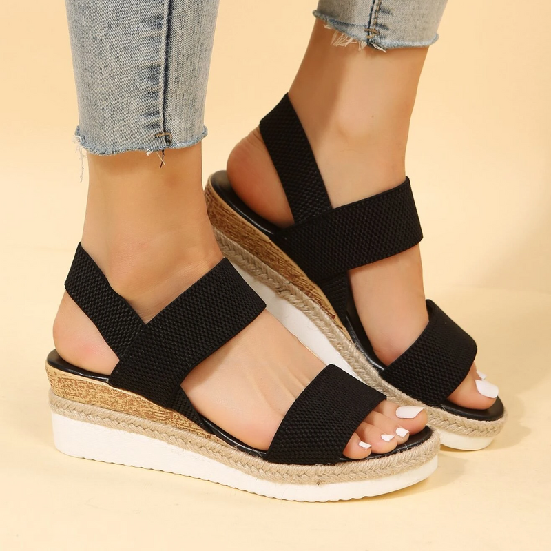 Goda Women's Comfy Wedge Heel Sandals