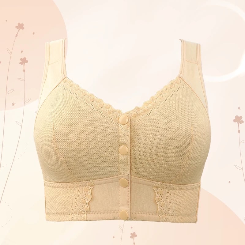 LAST DAY BUY 1 GET 1 FREE – 2024 New Front Closure Breathable Bra