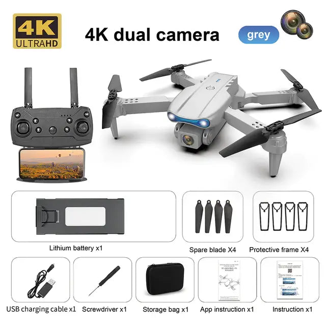 #1 BEST SELLER – Latest Drone with Dual Camera 4K UHD