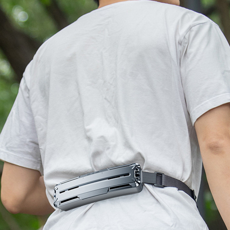 Hands-free Waist Fan Belt for Travel