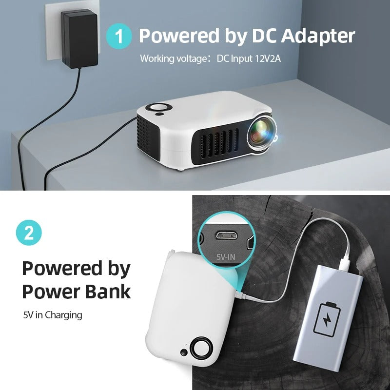 HD Mini Pocket Portable Projector