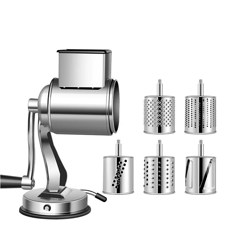 Multi-Functional Kitchen Rotary Food Grater/Shredder/Slicer