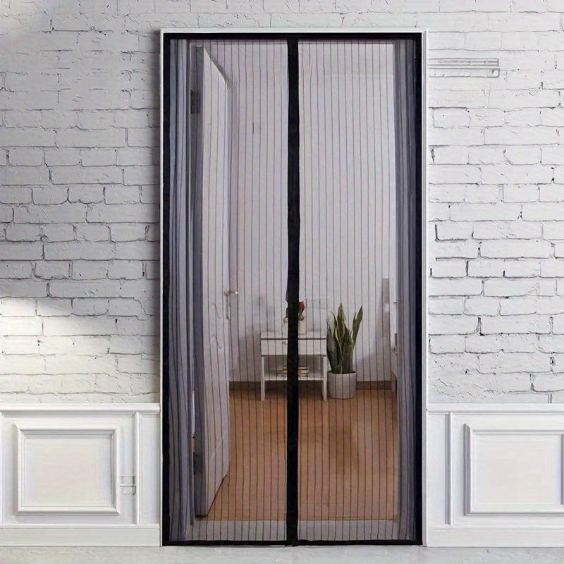 Magnetic Screen Door - Seamless Closure, Heavy Duty, Hands-Free, Pet & Child Safe