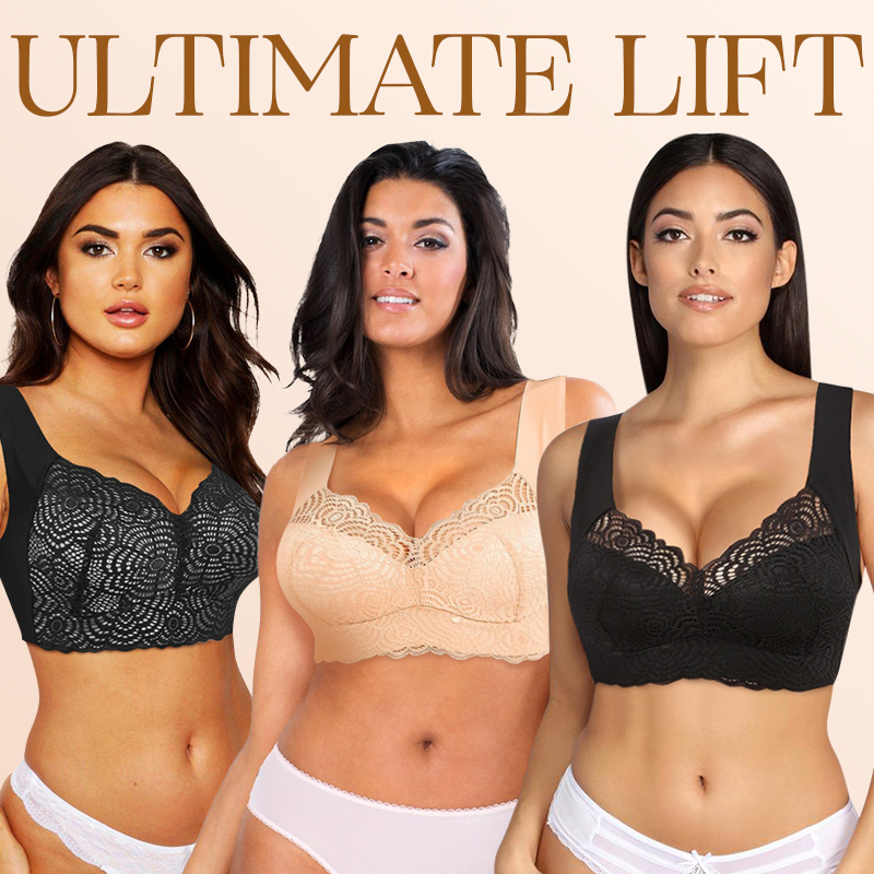 Goda  Ultimate Lift Stretch Full-Figure Seamless Lace Bra