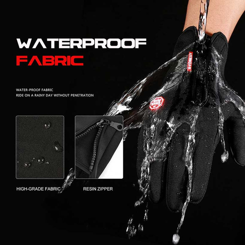 Heat-Retaining Waterproof Touchscreen Gloves