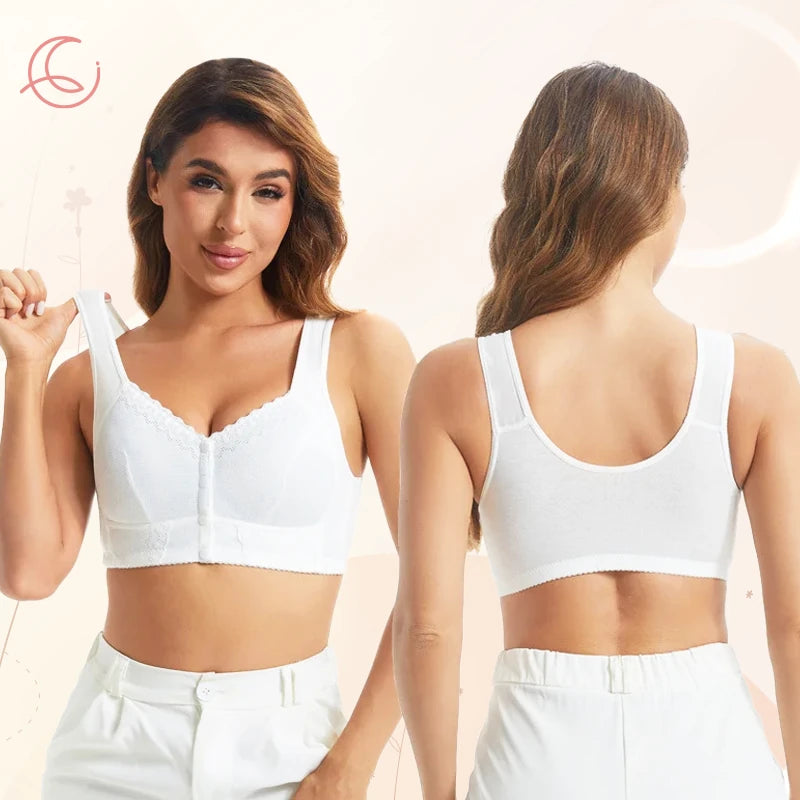 Moona Bra – Front Closure Breathable Bra for Seniors