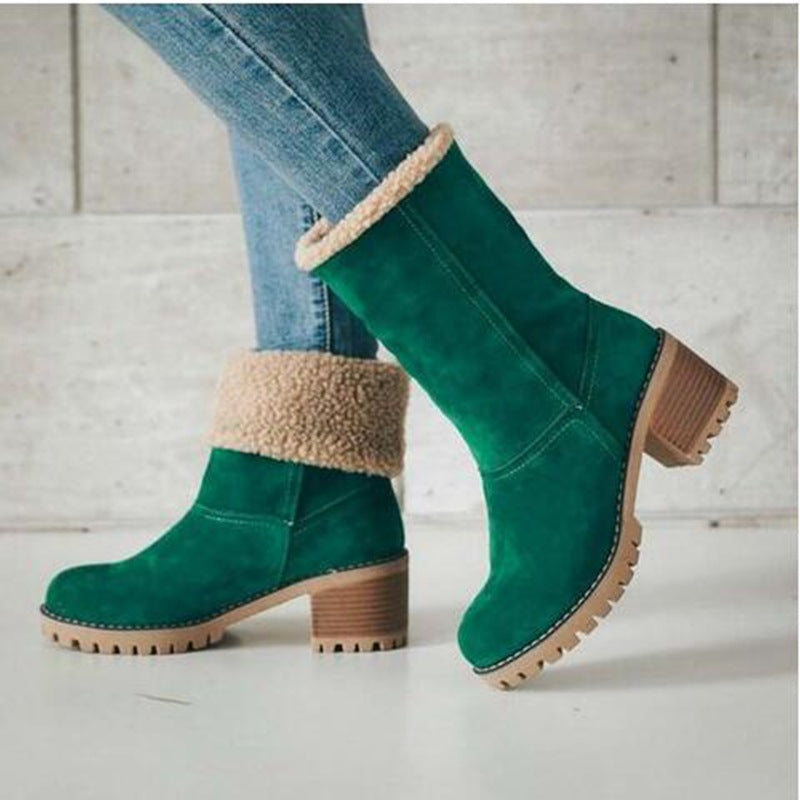 Goda seniors' chunky heel winter boots-fr