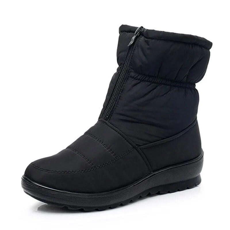 2024 New Women Boots Winter Snow Boot Ladies Waterproof Rain Boots Female Winter Shoes Women Warm Fur Mother Shoes