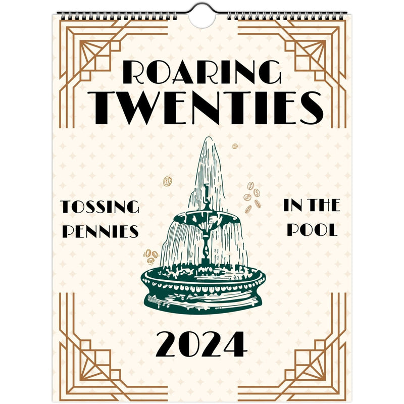 2024 Roaring Twenties Lyrics Calendar