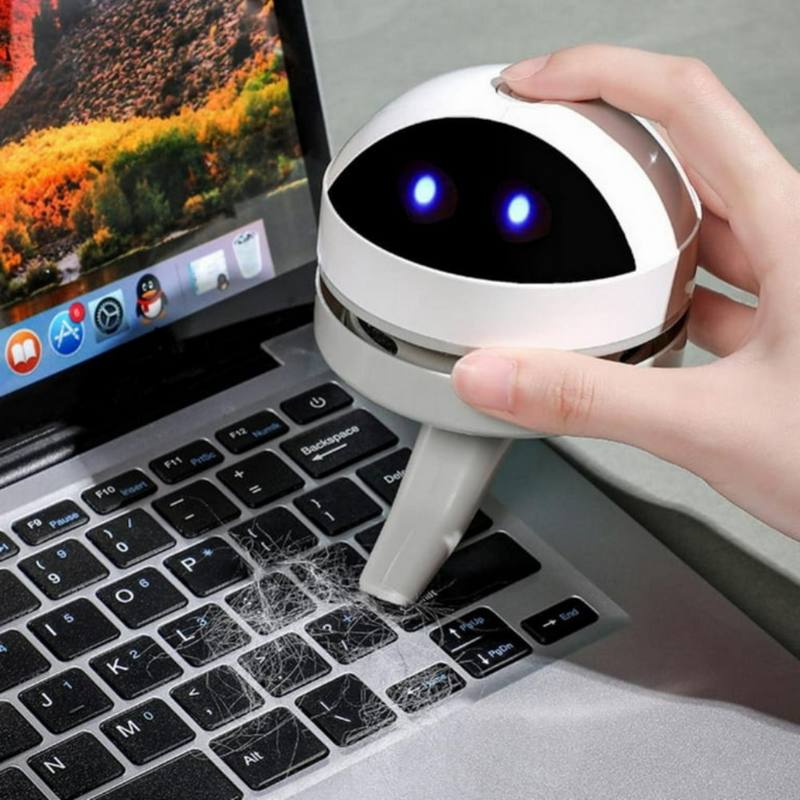 Compact USB Charging Mini Desk Vacuum Cleaner Robot