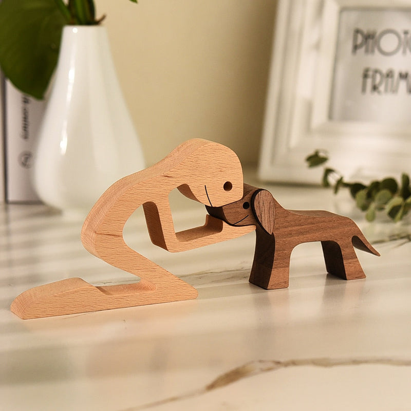 Gift For Pet Lovers - Wooden Pet Carvings