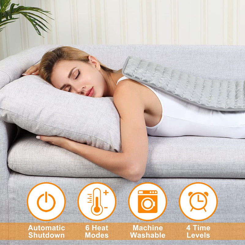 Goda Electric Heating Pads, Heated Pad for Back Pain Muscle Pain Relieve