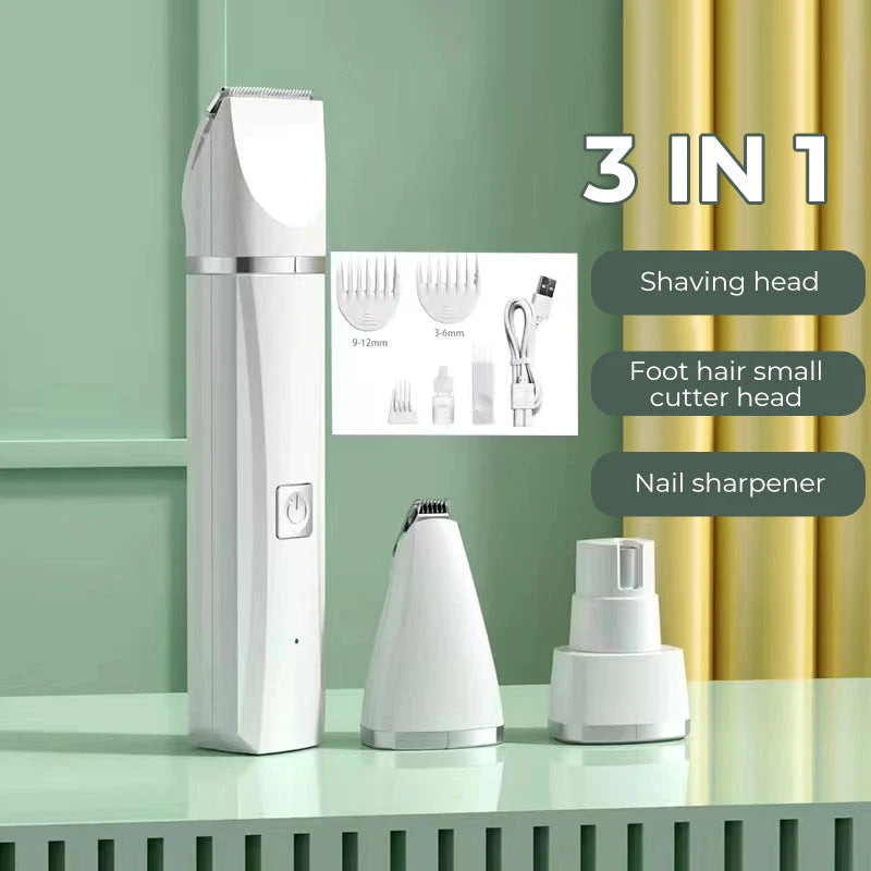 4-in-1 pet hair shaver