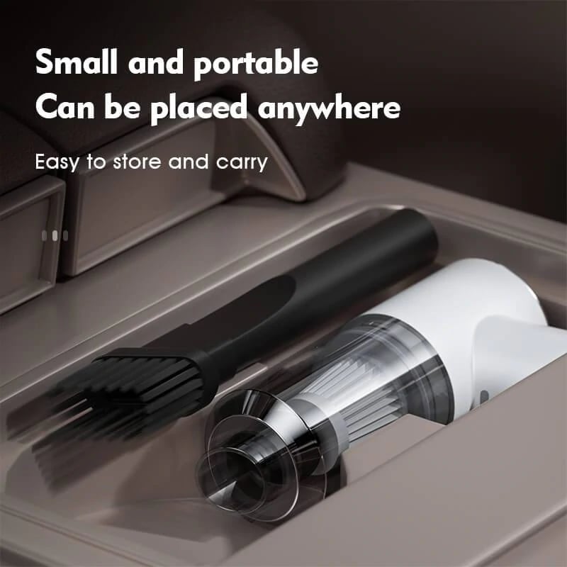 Last Day Promotion 50% OFF- gloretails – Wireless Handheld Car Vacuum Cleaner