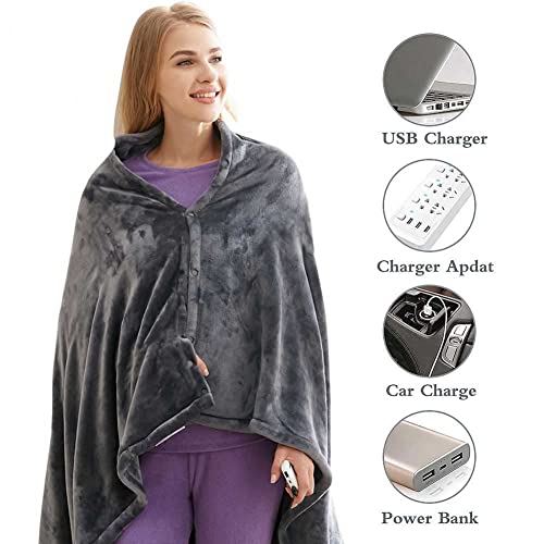 Goda Electric Heated Outer Blanket Heated Shawl