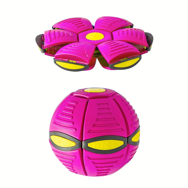 Flying Saucer Bounce Ball, Pet Toy Flying Saucer Ball for Dogs