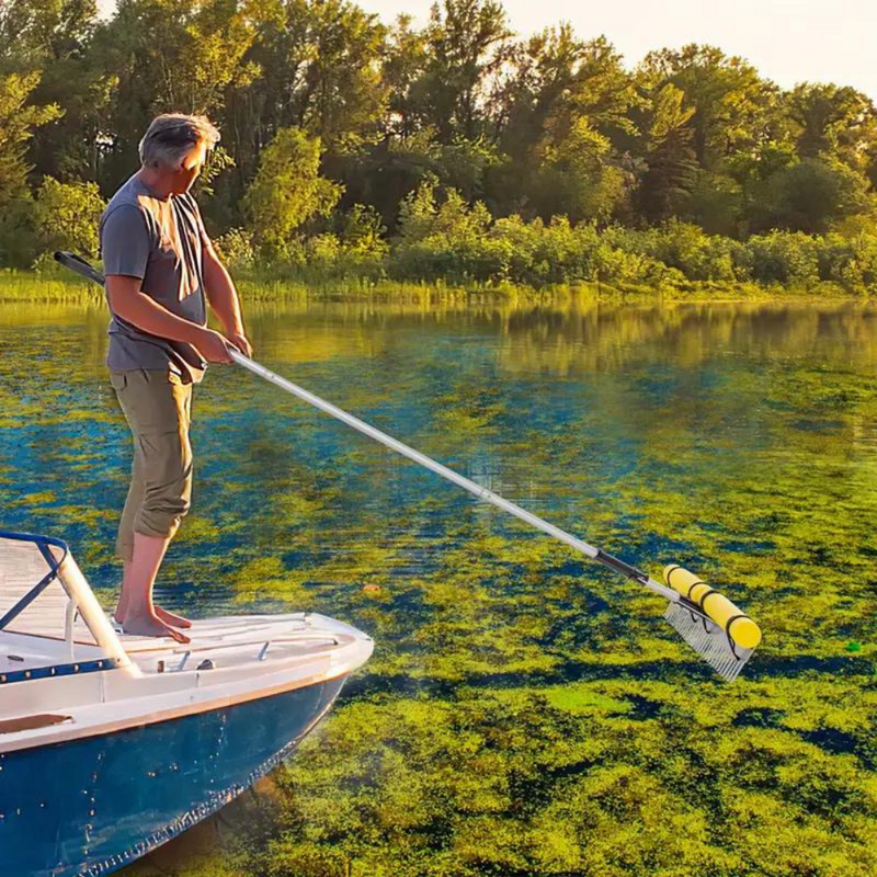 Floating Lake Weed Removal Rake Set