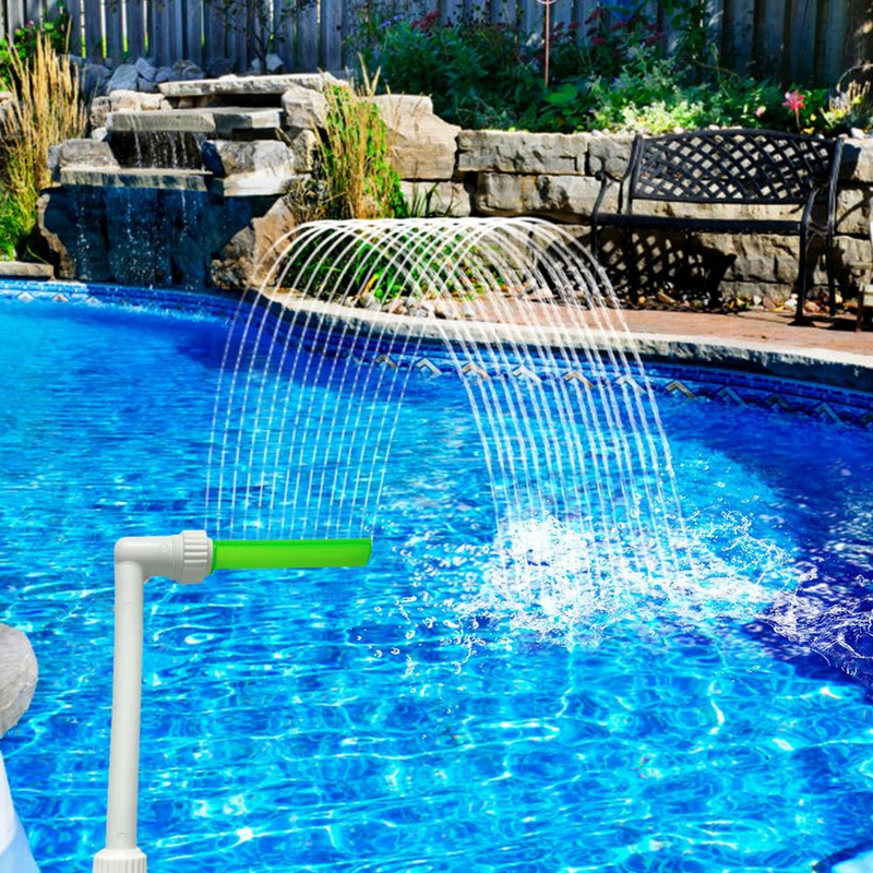 Swimming Pool Fountain Spray with Luminous Light