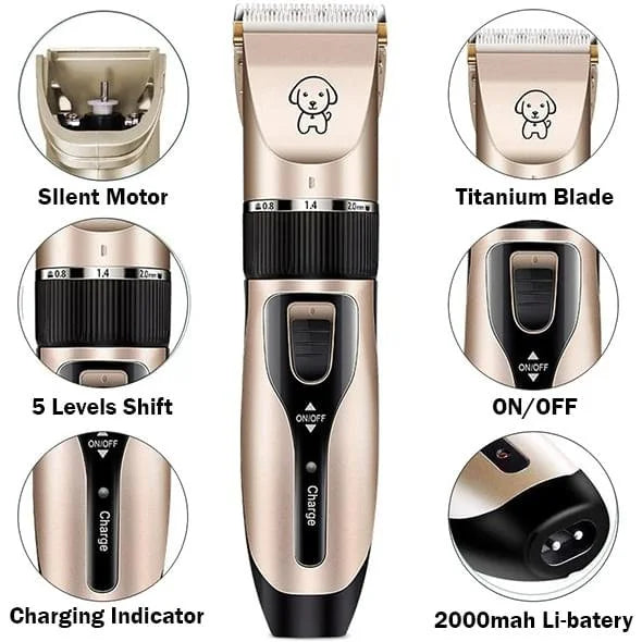 Low Noise Pet Grooming Clipper