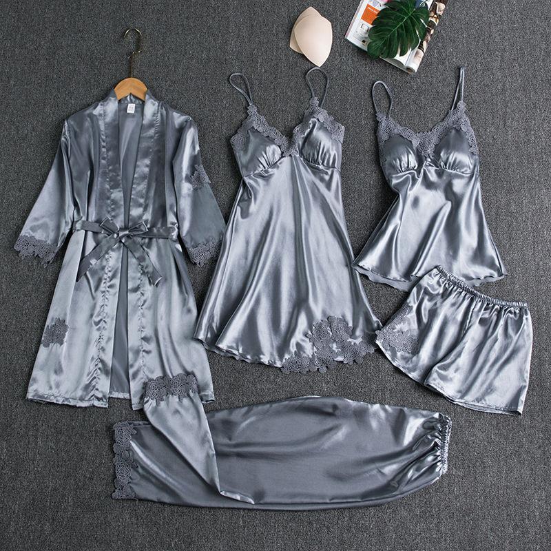 5 Piece Pajama Set