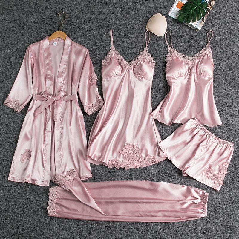 5 Piece Pajama Set