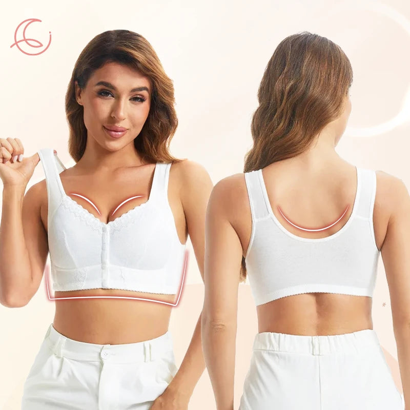 Moona Bra – LAST DAY SALE 80% OFF – Front Closure Breathable Bra for Seniors