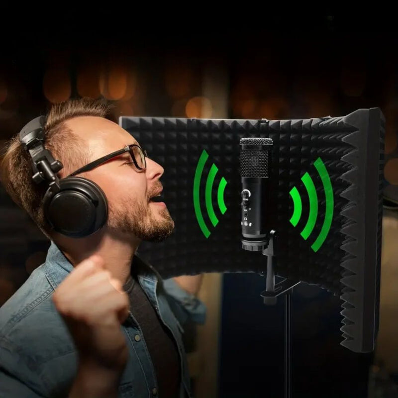 Voice Recording Sound Isolation Booth Noise Shield