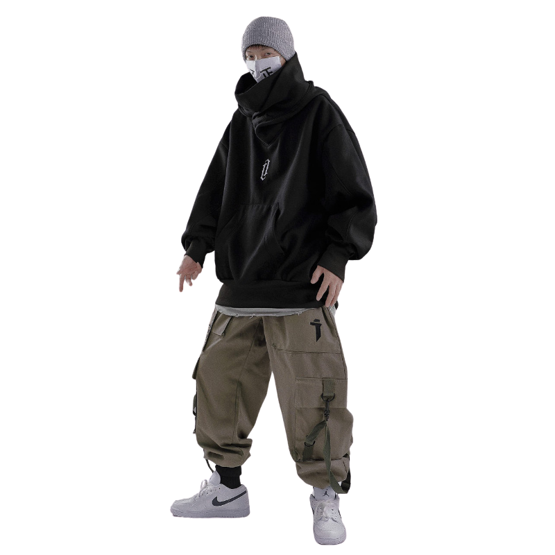 66% OFF – Ninja Cotton Hip Hop Hoodie