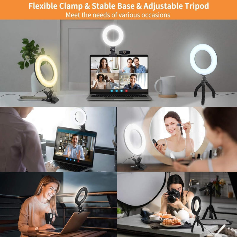 Clip on Laptop Ring Light