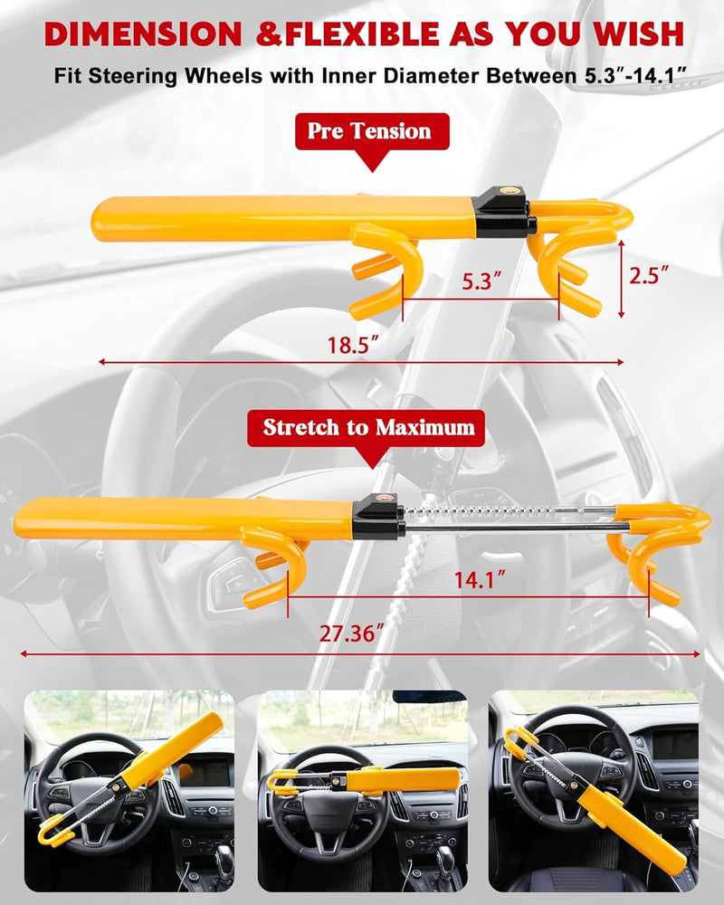 Car Steering Wheel Lock