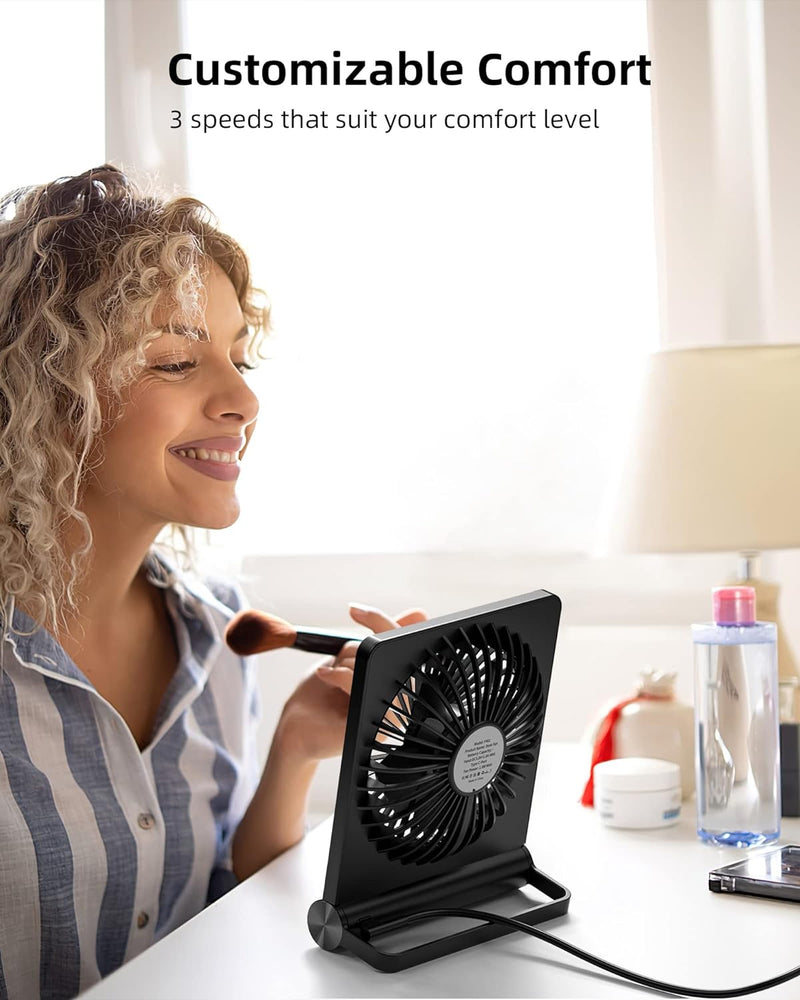 Ultra Quiet Small Desk Fan