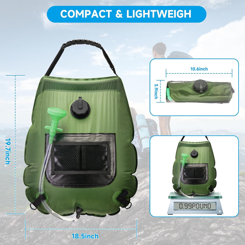 Portable Outdoor Shower Bag For Camping