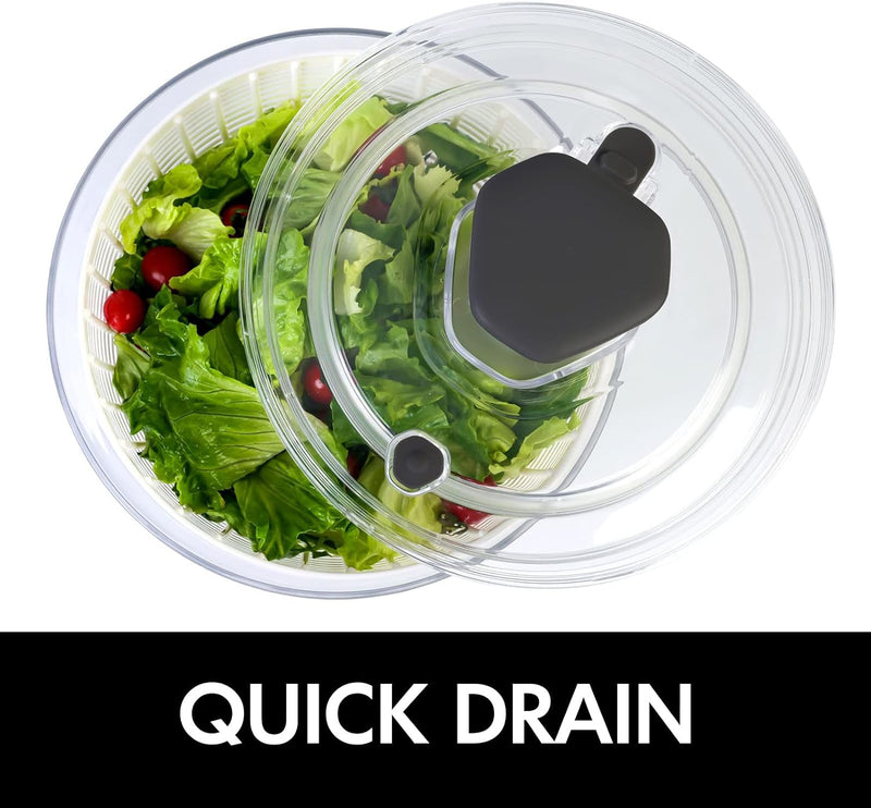 One-Handed Large Lettuce Salad Spinner