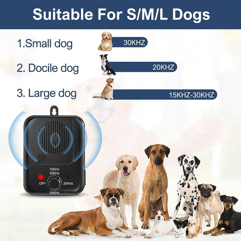 Anti Barking Device Auto Dog Barking Control Devices with 3 Modes