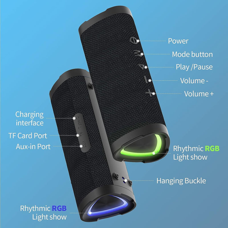 Portable Bluetooth Wireless Speaker