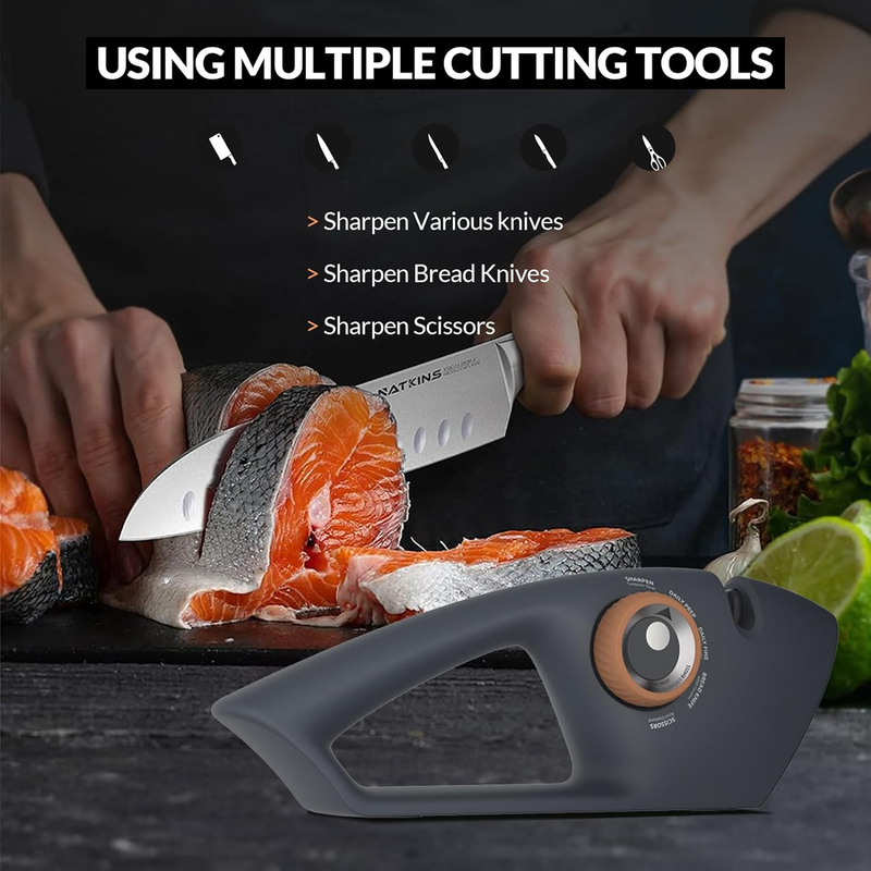 Handheld Kitchen Knife Sharpener Scissor