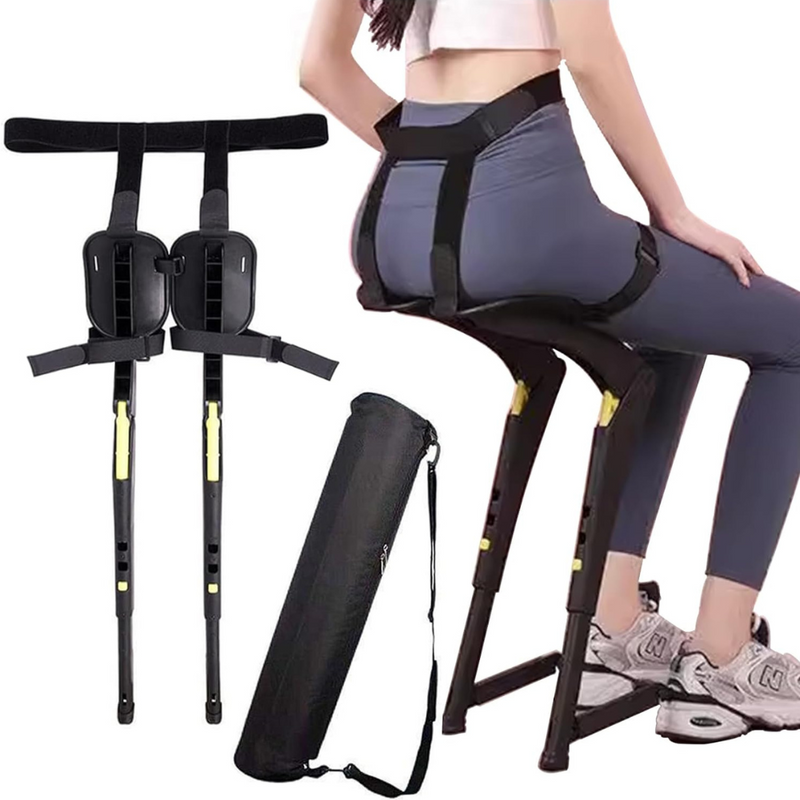 Portable Wearable Exoskeleton Outdoor Sports Folding Chair