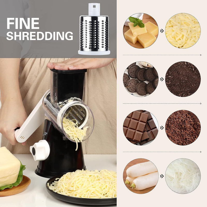 Rotary Cheese Vegetable Manual Grater