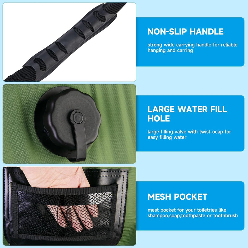 Portable Outdoor Shower Bag For Camping