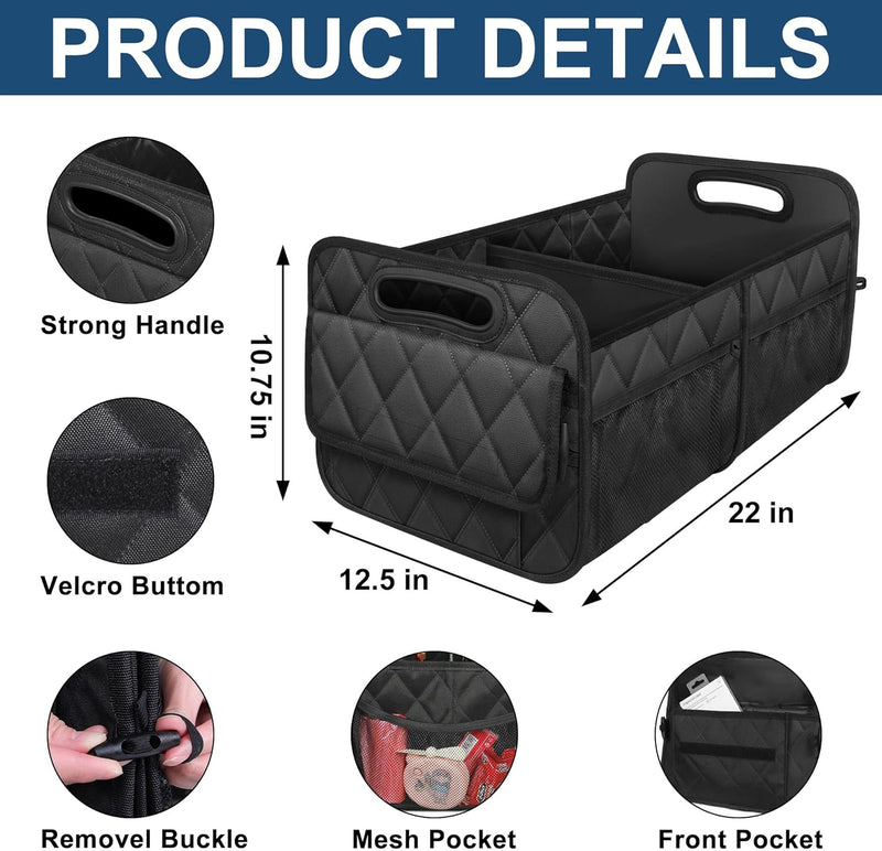 Car Trunk Storage Organizer