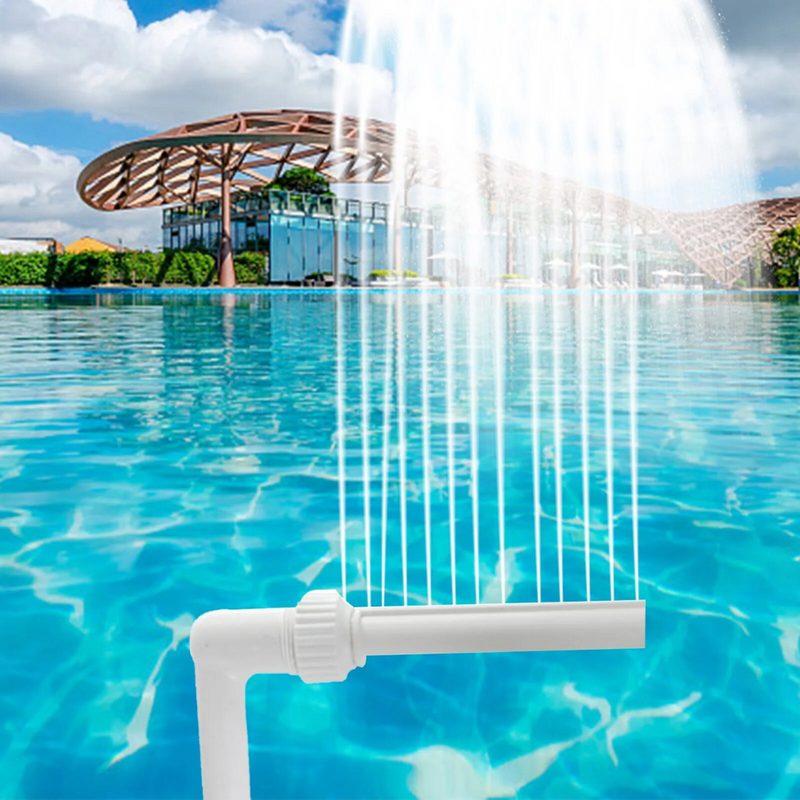 Swimming Pool Fountain Spray with Luminous Light