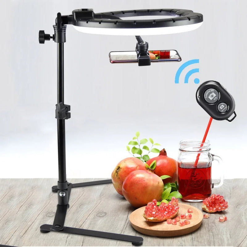 Ring Light Tripod Stand With Phone Holder