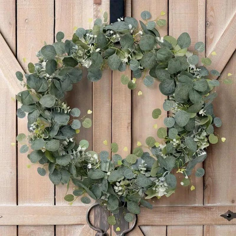 Elegant Decorative Faux Eucalyptus Garland