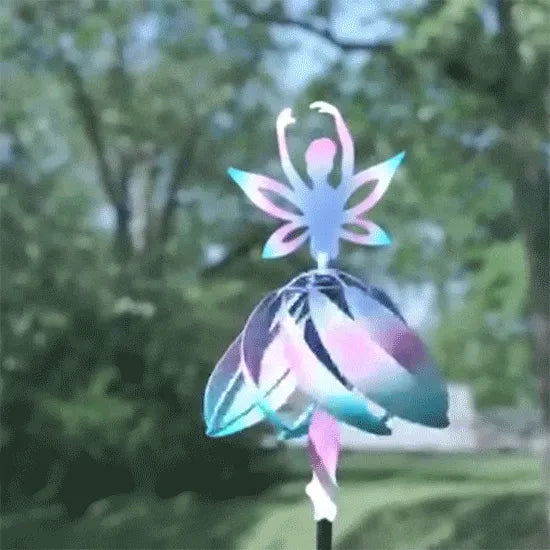 Lucky Flower Wind Spinner