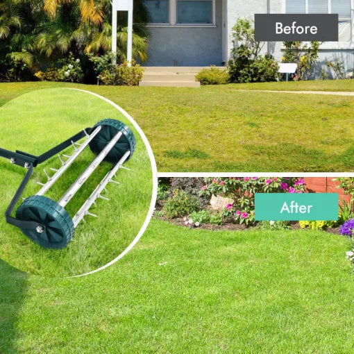 Heavy Duty Manual Lawn Spike Soil Aerator