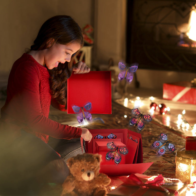 DIY Valentine's Day Magic Butterfly Photo Surprise Gift