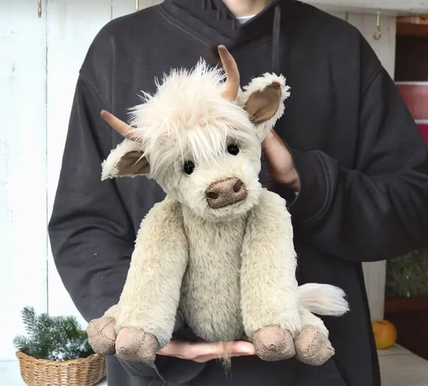 Highland Cow Plush Toy