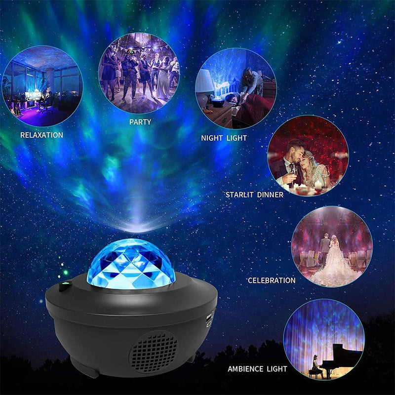 Cumuul Galaxy Star Projector