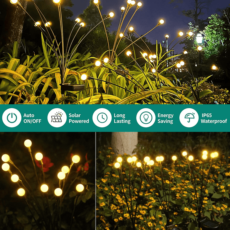 Solar Firefly Garden Lights