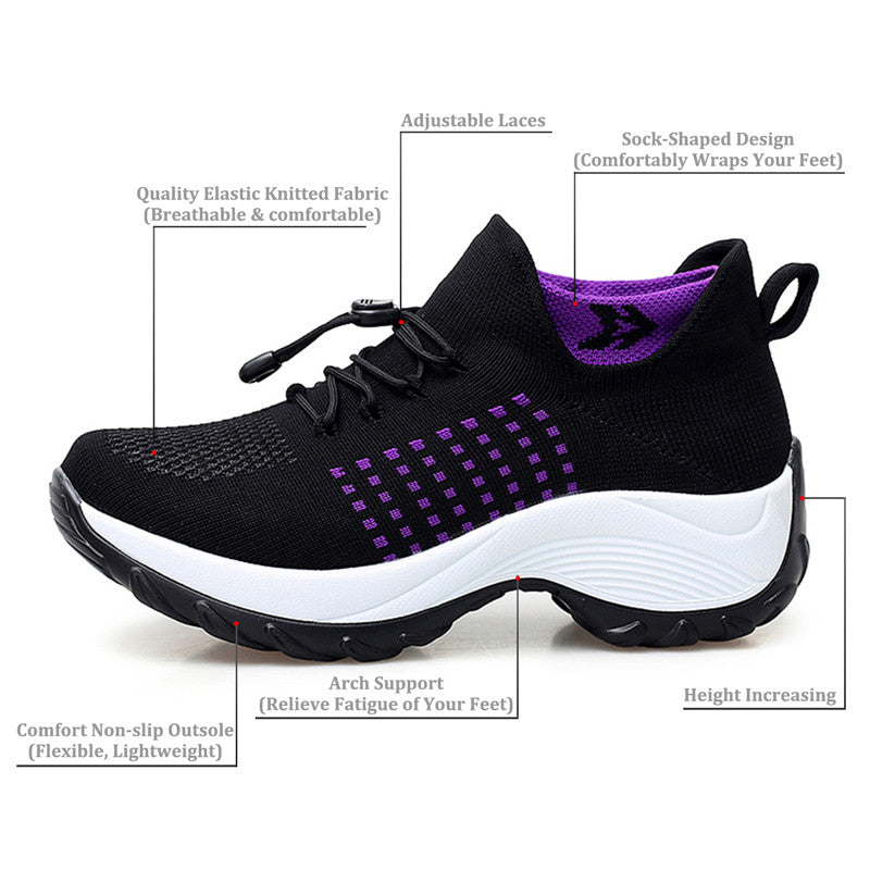 Goda Women's Ultra-Comfy Breathable Sneakers